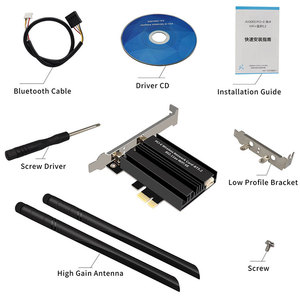 Băng tần kép 3000Mbps cáp USB không dây PCIe adapter bt5.2 802.11ax <span class=keywords><strong>Wifi</strong></span> 6E <span class=keywords><strong>WIFI</strong></span> <span class=keywords><strong>Card</strong></span> mạng - Product Image 6