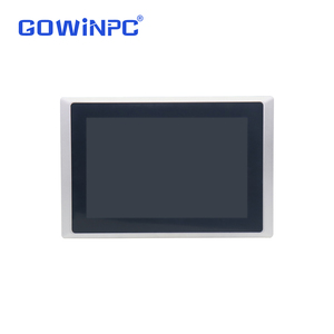 10.1 คอมพิวเตอร์พาเนลอุตสาหกรรม Windows 10 Intel Celeron SSD+HDD แรงดันไฟฟ้ากว้าง ทนอุณหภูมิสูง ไร้พัดลม กันน้ำ แผงด้านหน้า COM/GPIO สำหรับ - Product Image 1