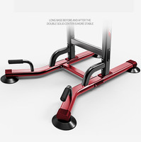 YUNPAO Home Gym : Tour de musculation multifonctionnelle pour le haut du corps, équipement de fitness réglable avec barre de traction et station de dips pour la musculation