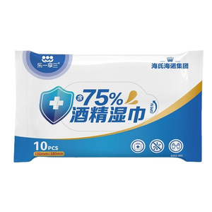Lingettes désinfectantes Hynolux Haier, lingettes en tissu non tissé à 75 % d'alcool, paquet de 10 lingettes désinfectantes - Product Image 5