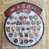 Pins en émail personnalisés pour équipes sportives, style moderne, badges en métal, alliage de zinc, pins d'équipe en émail pour fabricants