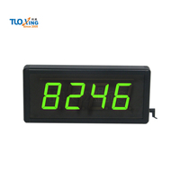 Temporizador Digital LED de 2.3 Pulgadas con Cuenta Regresiva de 0-9999 Días, Contador Programable con Control Remoto para Autobús