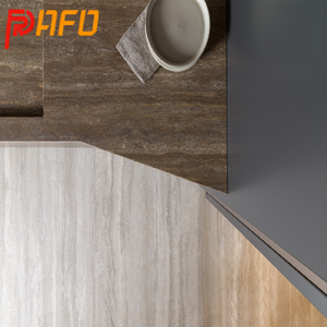 Miễn phí thiết kế tùy chỉnh thạch anh Countertop phong cách hiện đại Gỗ Veneer thông minh tủ bếp - Product Image 6