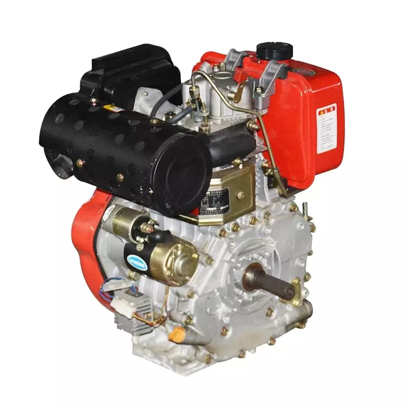 Luchtgekoelde Eencilinder Dieselmotor 170f 178f Luchtgekoelde Dieselmotor Watergekoelde Dieselgenerator 5pk 3 Cilinder