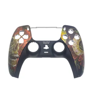 Customized Controller Faceplate Pattern Custom Touchpad Design Gamepad Button DIY Replacement Case For PS5