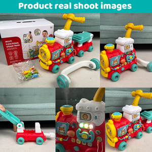 Zhorya 5 Trong <span class=keywords><strong>1</strong></span> Đ<span class=keywords><strong>a</strong></span> Chức Năng Đi Bộ Xe Điện Tử Đầu Giáo Dục Ánh Sáng Âm Nhạc Phun Bé Tập Đi Ngồi Đứng Học Tập - Product Image 5