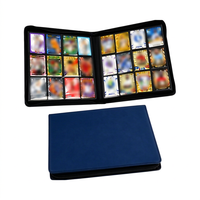 Classeur populaire à 12 pochettes en cuir PU pour cartes TCG et cartes de visite, personnalisable