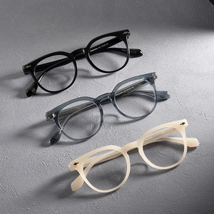 24029 lunettes circulaires en acétate <span class=keywords><strong>de</strong></span> <span class=keywords><strong>petite</strong></span> <span class=keywords><strong>taille</strong></span> avec cadre <span class=keywords><strong>de</strong></span> blocage <span class=keywords><strong>de</strong></span> la lumière bleue pour lunettes pour femmes lunettes <span class=keywords><strong>de</strong></span> prescription à la mode - Product Image 3