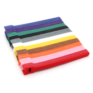150MM ~ 300MM yeniden kullanılabilir kablo bağları ayarlanabilir naylon sihirli bant 12cm uzunluk çok yönlü tekrarlanan kullanım çeşitli silikon releause - Product Image 2