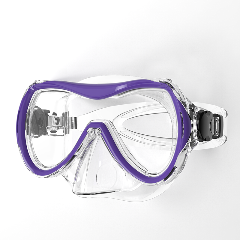 Morado transparente