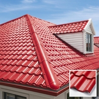Langspannige UPVC-Wellblechdachplatte ASA-Beschichtet Wärmeisoliert Wasserdicht für Lagerhallen & Wohnhäuser