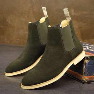 Spring and summer new fashionable and versatile men business formal <b>boot</b> classic men's outdoor casual <b>Warm</b> pointed tip <b>work</b> <b>boot</b> - Product Image 2