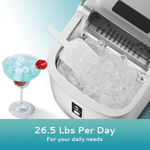 Hộ gia đình và khách sạn Ice Cube Maker máy điện Countertop tự động xách tay nhỏ mini ngay lập tức Ice Maker nhà máy bán buôn - Product Image 2