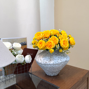 Fleurs de pivoine artificielles en soie, haute simulation, 10cm-30cm, décoration de mariage et de maison, style classique - Product Image 3