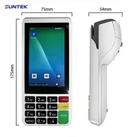 Imprimante haute vitesse 70 mm/s SUNTEK Mini 4 pouces avec écran tactile POS et clavier, terminal traditionnel prenant en charge le NFC