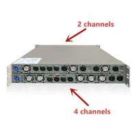 CT2.08 profesyonel 2 kanal 800watt 800W dijital 1u amplifikatör profesyonel sınıf d