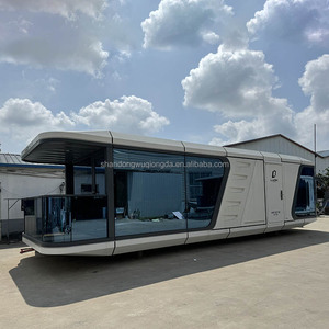 Cabaña Modular K70 Space Capsule con Balcón e Instalación Interior Completa para Proyectos <span class=keywords><strong>de</strong></span> Vacaciones y Alquiler en Resorts <span class=keywords><strong>de</strong></span> Alta Gama - Product Image 1