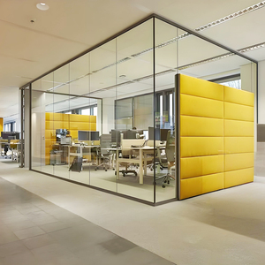 Schalldichte Glas-Falt-Schiebewände mit 42dB Geräuschreduzierung für Zuhause Büro Küche Schule Bad - Modernes Design - Product Image 4