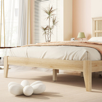 Nouvelles Innovations 2024 : Canapé-lit King Size en Bois de Luxe Moderne avec Lit Mezzanine pour Chambre à Coucher