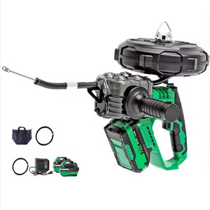Machine à enfiler les câbles électrique automatique 21V, outils d'électricien, batterie au lithium, machine à enfiler les fils électriques, <span class=keywords><strong>tire</strong></span>-câbles 40m/min - Product Image 1