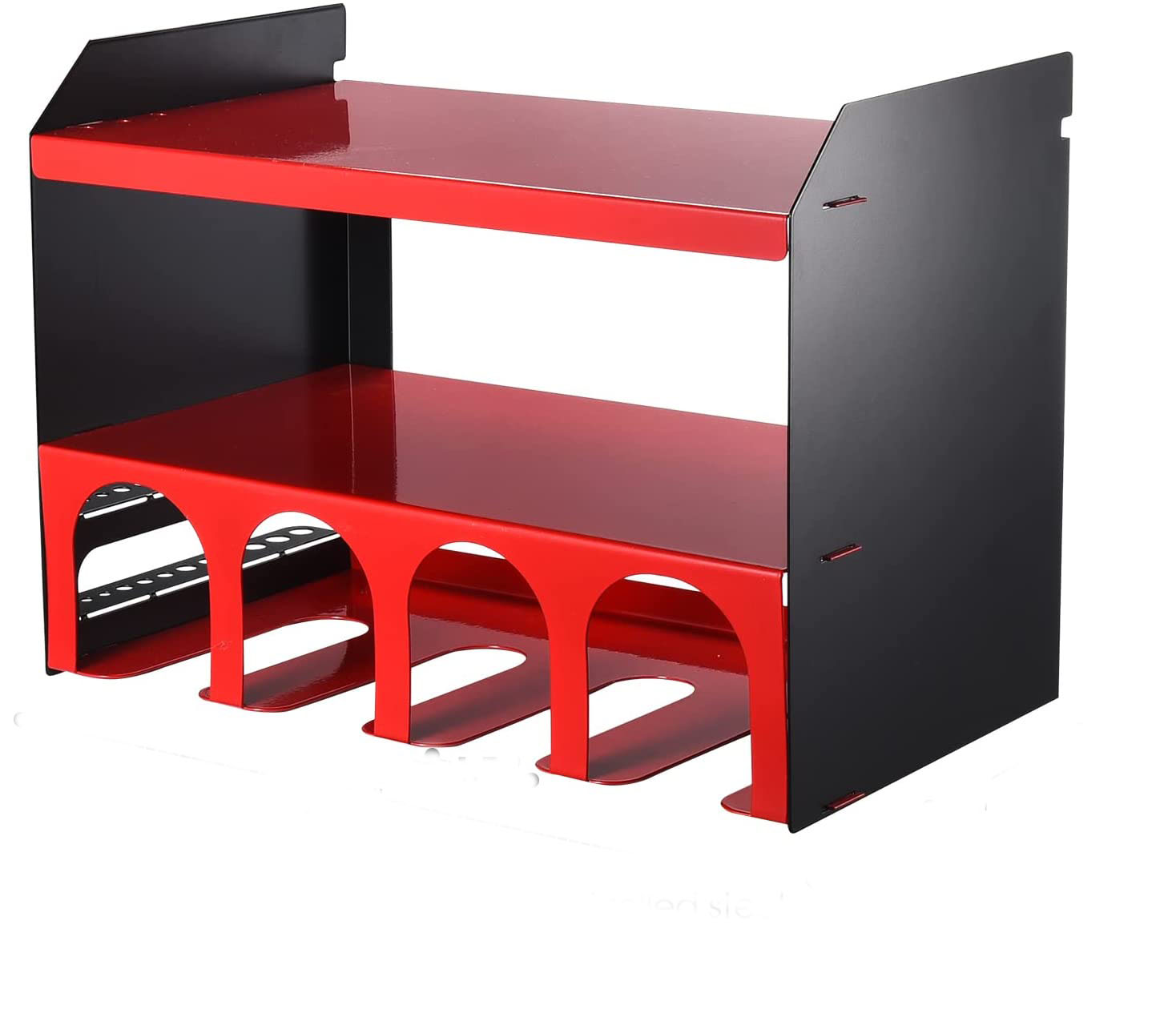 Organizer per Attrezzi da Garage, Supporto per Trapano Cacciaviti da Parete, Organizer per Utensili Elettrici, Appendi Attrezzi da Parete, Porta Cacciaviti da Parete Attrezzata Officina (Nero