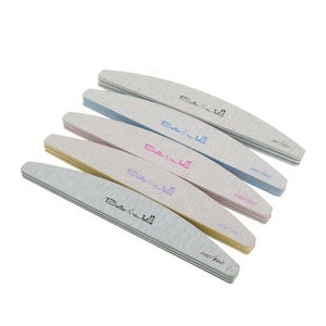 Professional 100/180 Grit Emery Boards Zebra Doubled Sides Fingernail Filer Nail <strong>Files</strong> - Product Image 1
