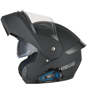 หมวกกันน็อคมอเตอร์ไซค์เลนส์คู่พับได้หมวกกันน็อคไฟฟ้าหมวกกันน็อคบลูทูธ - Product Image 6