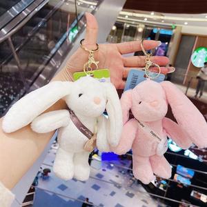 Jouets animaux en peluche Kawaii de 15cm pendentif porte-clés lapin en peluche pour sac déco enfants cadeaux pour enfants - Product Image 5