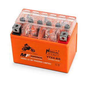 Nouvelle <span class=keywords><strong>batterie</strong></span> gel standard YTX4L-<span class=keywords><strong>BS</strong></span> pour moto, compatible avec les modèles généraux - Product Image 1