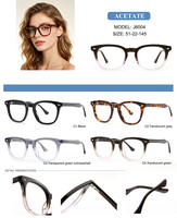 Monture de lunettes optiques en acétate italien faite à la main, unisexe, monture intégrale, ovale vintage, logo personnalisé