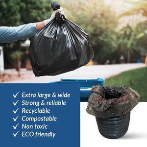 Bolsa de basura hermética personalizada, Construcción Uniforme y opciones de color para sala limpia y uso diario - Product Image 5