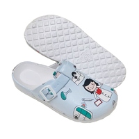 Chaussures médicales chaussures d'infirmière sabots de gommage EVA anti-dérapant imperméable léger unisexe pour laboratoire hospitalier