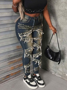 Nouveautés 2026 Pantalons tendance pour femmes Pantalons en jean extensibles pour femmes Pantalons slim - Product Image 3
