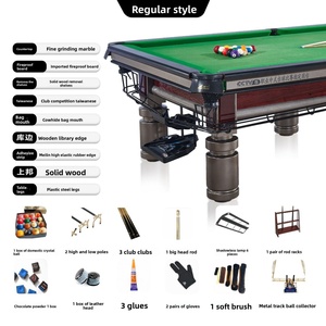 โต๊ะสนุกเกอร์ T3 Dawn Automatic Ball Collection พร้อมระบบเก็บลูกอัตโนมัติ สำหรับสนุกเกอร์จีนแบล็คเอท มาตรฐาน Qiao Xing ยี่ห้อ Slate ขายส่ง โต๊ะพูลบิลเลียด - Product Image 2