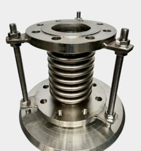 Raccords <span class=keywords><strong>de</strong></span> tuyauterie à joint <span class=keywords><strong>de</strong></span> dilatation en acier inoxydable flexible ISO100, surface lisse, avec bride <span class=keywords><strong>de</strong></span> fixation rapide - Product Image 5