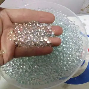 Perles de cristal en verre transparent, mm, artisanat de verre, fournitures bon marché