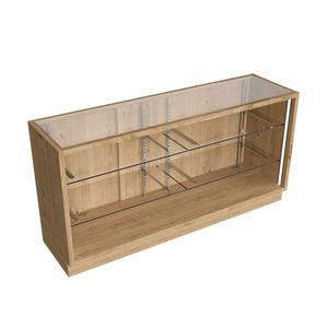 Estante de Supermercado Moderno de Madera, Góndola Metálica de Lujo con Mueble de Almacenamiento para Tiendas Minoristas - Product Image 3
