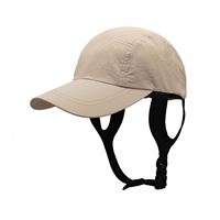 Casquette de baseball à visière avec sangle sous le menton, protection solaire UPF50+, logo personnalisé imprimé, nouveau design, chapeaux de surf