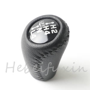 Pommeau de levier de vitesse en cuir 5 vitesses pour Toyota, design ergonomique - Product Image 1