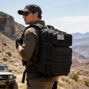 Mochila Táctica de Nailon Personalizada de 47L, Resistente al Agua, con Sistema Molle para Actividades al Aire Libre - Product Image 4
