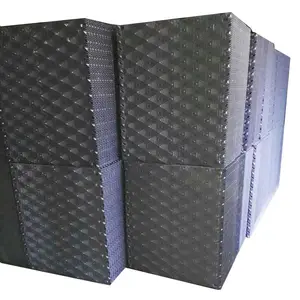 High quality water cooling tower fill / trickling filter for cooling tower, trickle cooling film