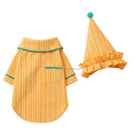 Jaypet Großhandel Gestreiftes Hunde-Pyjama-Set, Niedliche Welpen-Schlafbekleidung für Kleine Rassen, Dropshipping