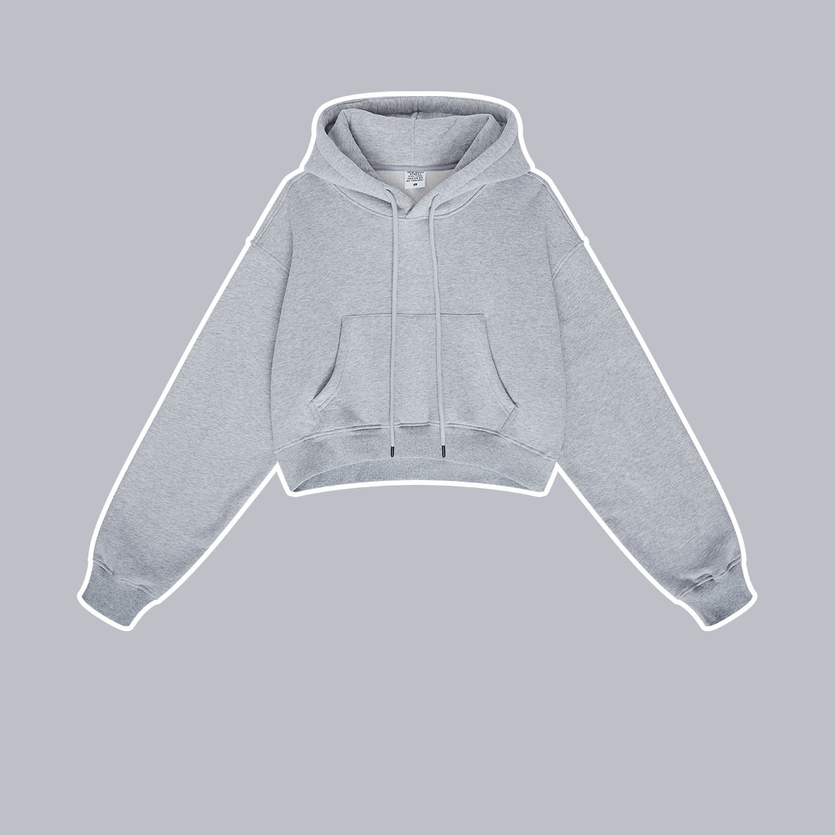 Flower gray hoodies
