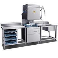 Lave-vaisselle automatique Commercial, haute capacité, fabriqué en chine,