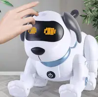 KY oyuncaklar amut Push-up şarkı dans şarj edilebilir elektronik Stunt Robot köpek çocuklar için
