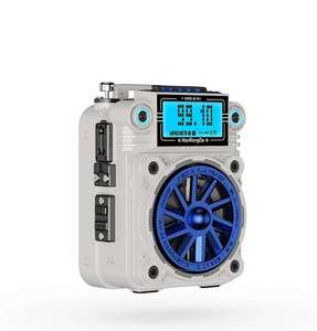 Full Band AM FM SW Radio Portable Boombox with 7 Color RGB Light BT <b>Speaker</b> Multi Format MP3 CD Player Hifi Audio Device - Product Image 2