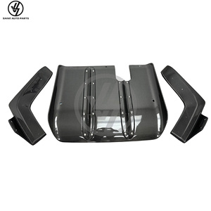 Difusor Trasero de Fibra de Carbono Estilo LB Performance, 3 Piezas, para Nissan GTR R35 2008-2019, Alerón Trasero de Carbono, Accesorios para Automóviles - Product Image 1