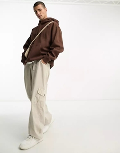 Sweat à capuche en coton épais de haute qualité pour hommes, personnalisable, pas cher, en tissu éponge tricoté, anti-rétrécissement, 100% coton - Product Image 4