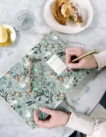 Journal de gratitude et d'inspiration pour la santé mentale et la pleine conscience, couverture rigide en tissu de lin personnalisé, bord doré, faible MOQ