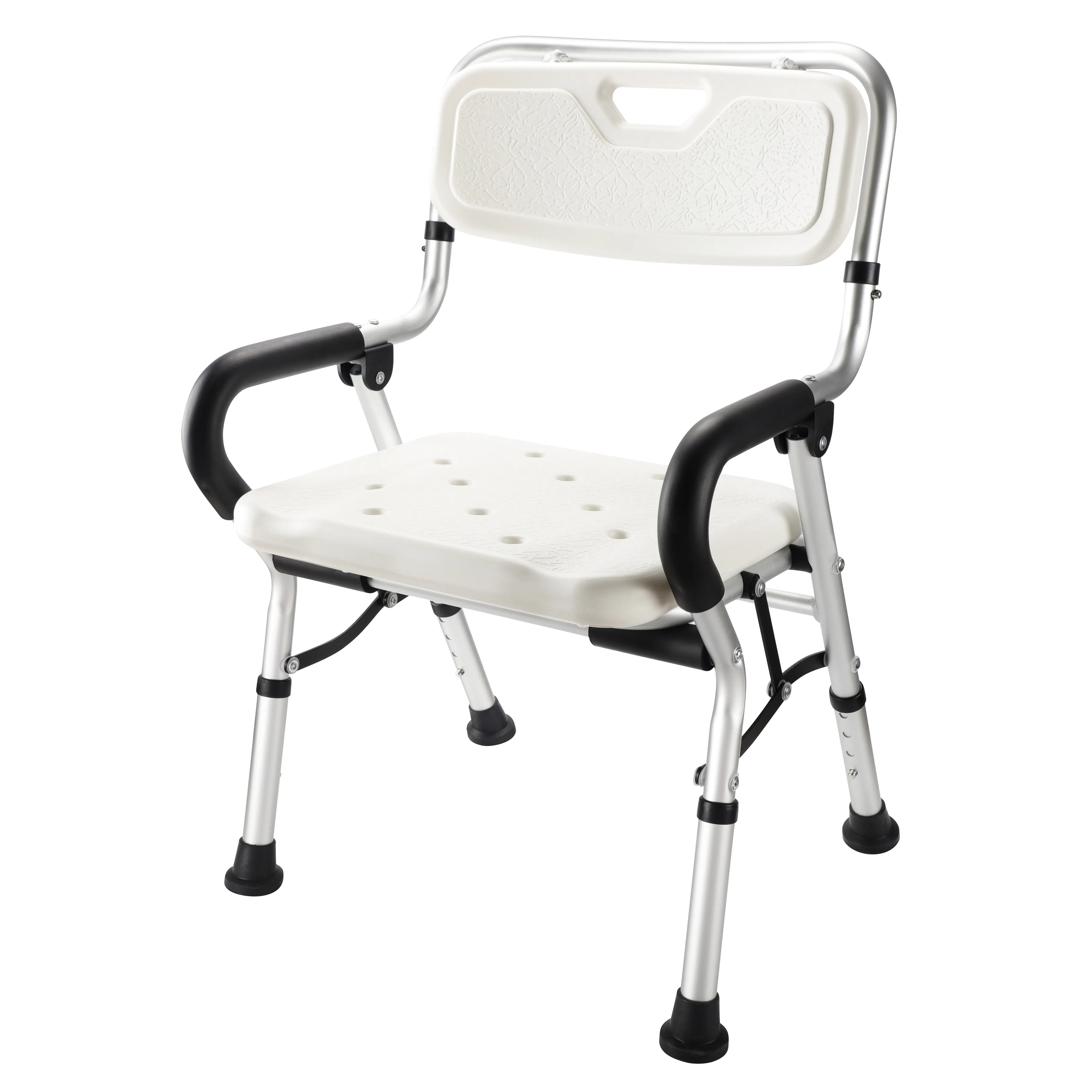 Hot Sale Adult Bathroom Chair Medical Equipment Aluminum Bath Shower Seat